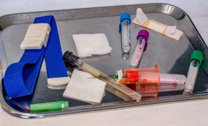 Naczynie laboratoryjne, kaniula dożylna